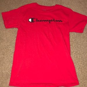 Champion tee shirt (small in men’s)